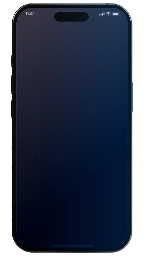 Mobile Handelsoberfläche von Klarunox